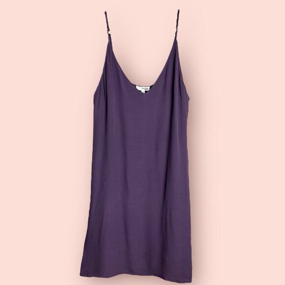 Wilfred Free Aritzia Slip dress in Purple Grey Small Summer Mini Dress - Picture 1 of 5